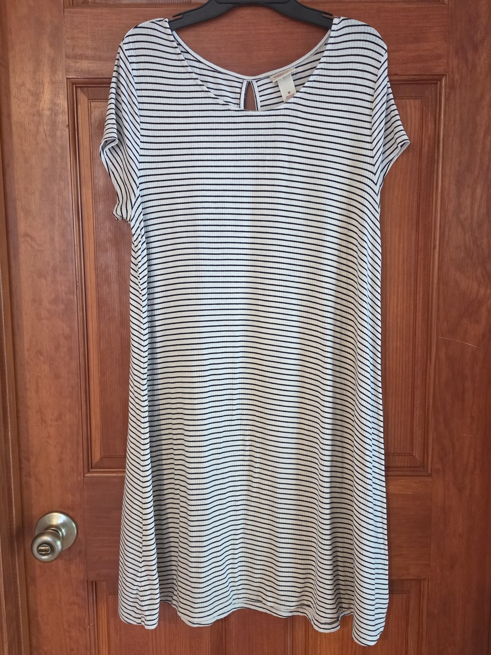 Mossimo Supply Co. Women's Striped T-Shirt Dress M